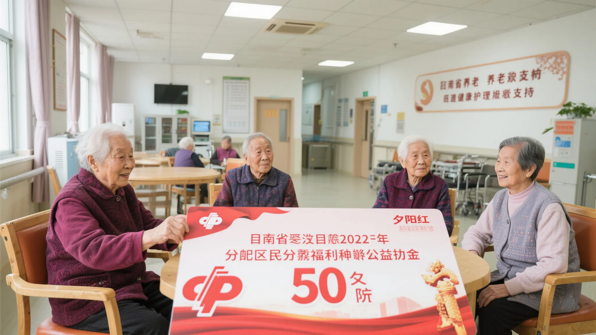 微彩助力养老梦 公益点燃幸福夕阳