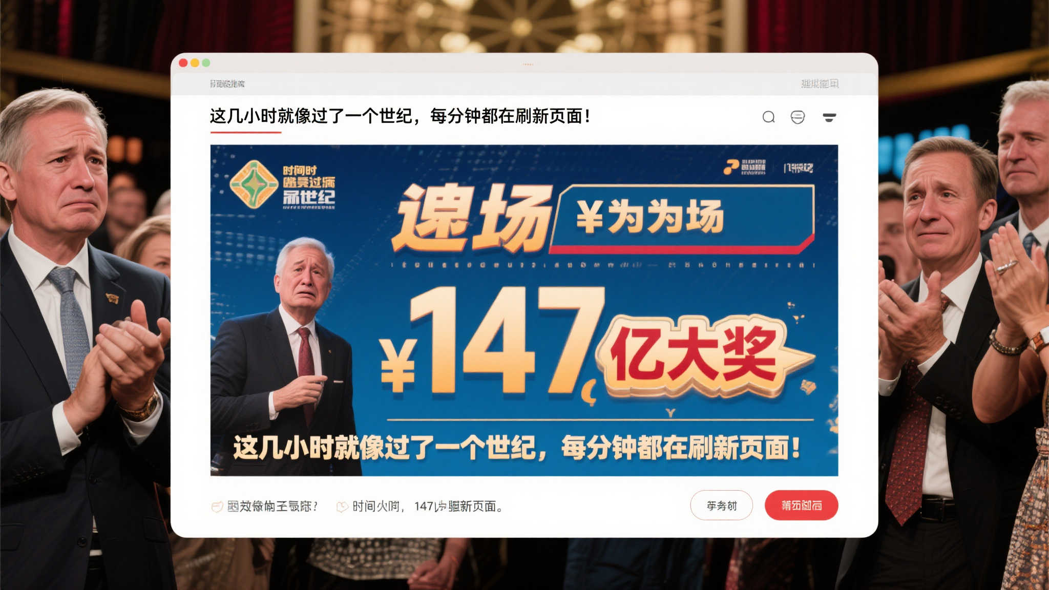 147亿！全球彩票史上最高奖金揭晓 开奖意外延后数小时